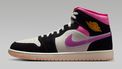 Nike dropt Air Jordan 1 Mid in catchy 80's kleuren zwart, wit, roze
