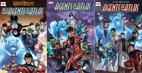 Agents of Atlas Aziatische Avengers Marvel Shang-Chi and the legend of the ten rings Marvel Simu Liu