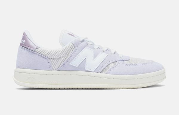 new balance t500 nieuwe sneakers paars