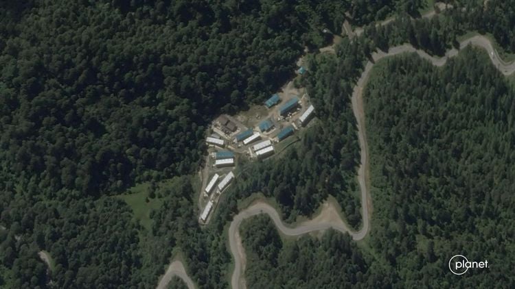 Geheime Bitcoin-mijnen in de Himalaya ontdekt satelietbeelden bhutan education city