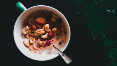 ontbijt, gezondste noten, genoeg per dag, handje, 25 gram