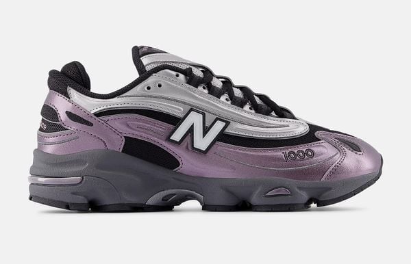 new balance 1000 sneakers met korting in zomer sale 2025 zwart paars zilver nike air max 97