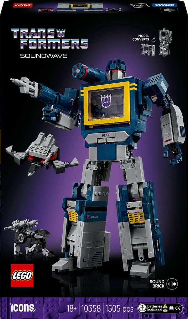 lego soundwave korting bol com transformers