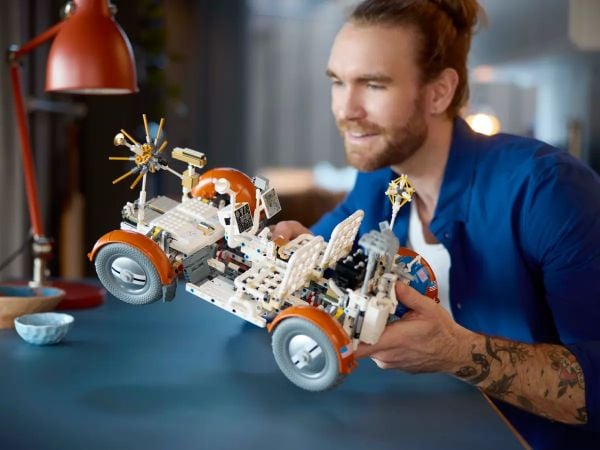 lego lunar maanwagen 18+ lego set nasa korting