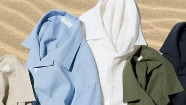 Uniqlo dropt camp shirt à €34,90 korte-mouw-overhemd met chillfit