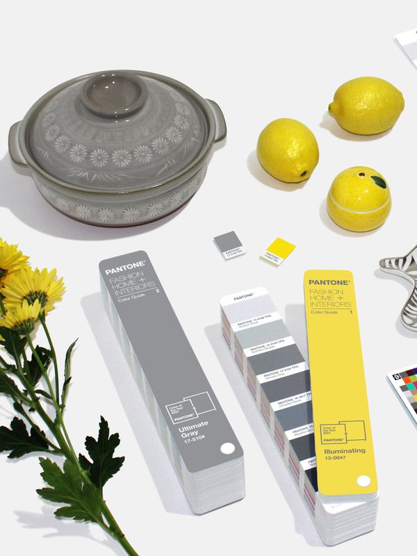 pantone, kleuren van het jaar, ultimate gray, grijs, illuminating, geel, 2021, verbinding
