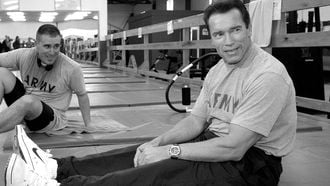 Arnolds 10-minuten workout voor jou: 30 herhalingen en veel rust