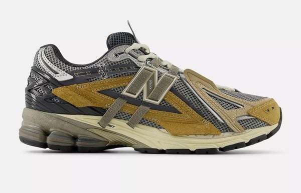 new balance 1906a nieuwe sneakers zilver bruin