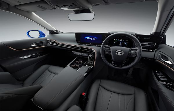 Interieur Toyota Mirai waterstof