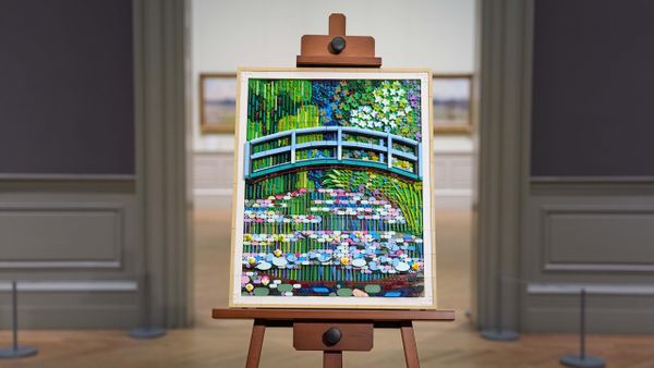 LEGO Art 31220 Claude Monet – Bridge over a Pond of Water Lilies 3