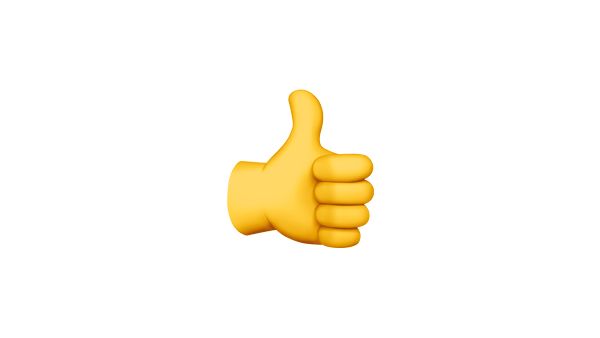 duim omhoog, meest gebruikte emoji, 2021