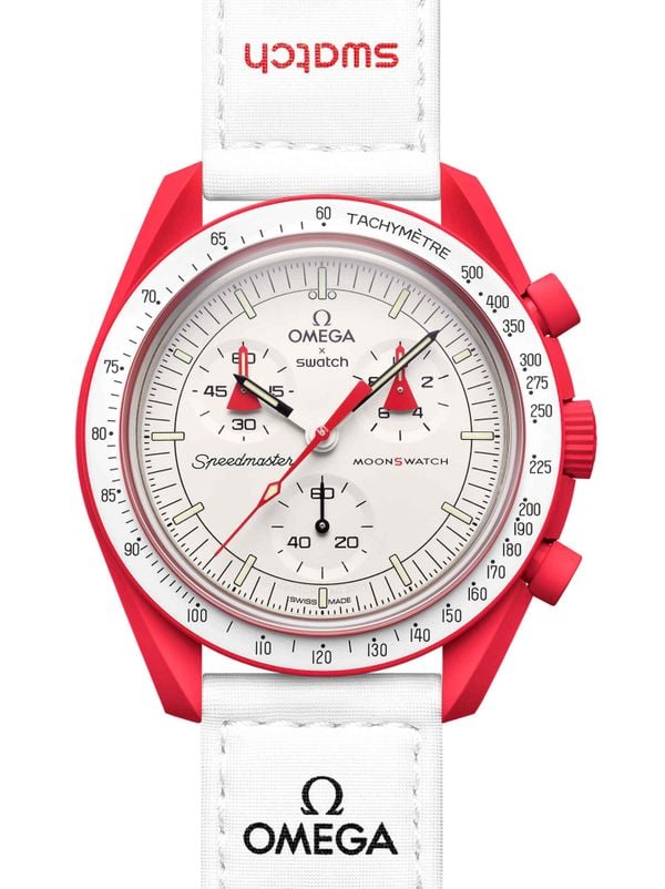 zlatan ibrahimovic, swatch omega mission to mars, betaalbaar horloge