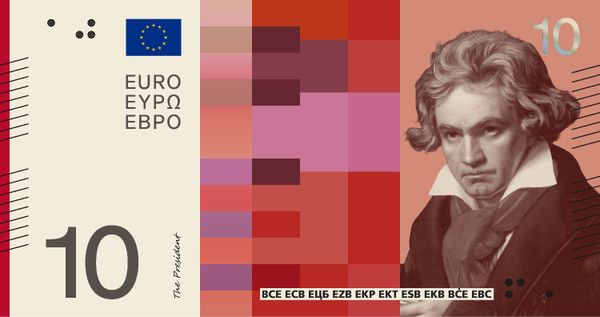 nieuw briefgeld eurobiljetten vrouwen