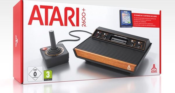 Atari, консоль, ретро, ​​2600+