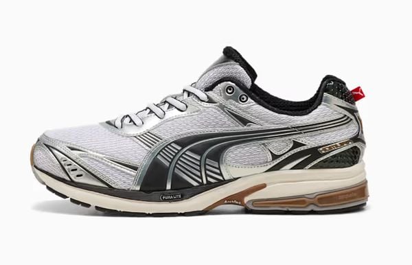 puma Homura-OG+uniseks-sneakers zwart metallic zilver dad shoes