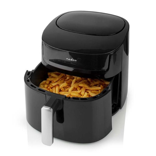 Nedis XXL Digitale Airfryer 7.2L nederlandse heteluchtfriteuse voor 49 euro met december korting