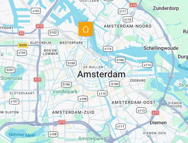 funda woning amsterdam 385000 euro tuin mooie ligging west houthavens