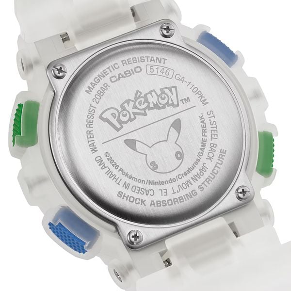 G-SHOCK dropt Pokémon-horloge met 30 starters