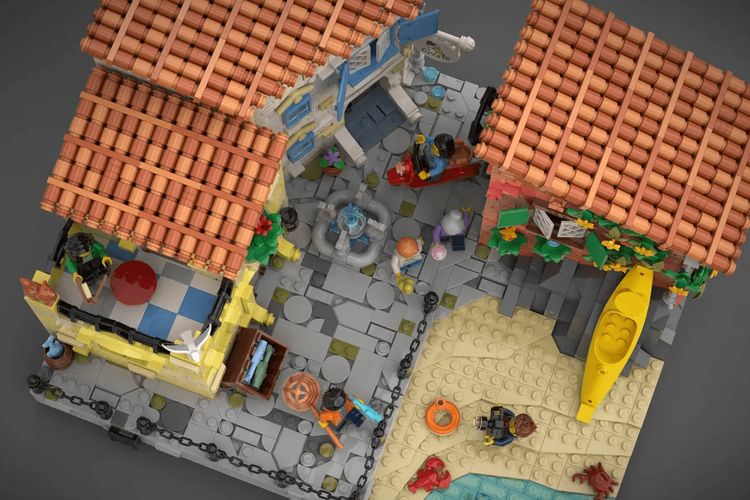 The Italian Riviera LEGO IDEAS SETS