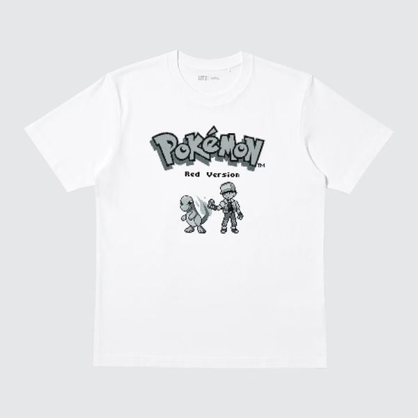 pokemon uniqlo t shirt 19,90 euro pixel charmander red