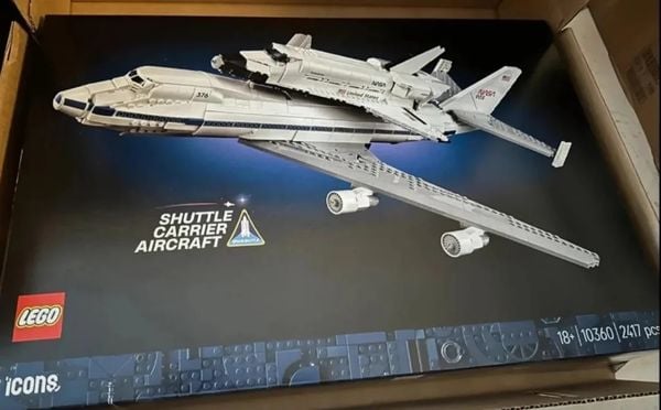LEGO Icons 10360 NASA Shuttle Carrier Aircraft nieuwe lego sets mei