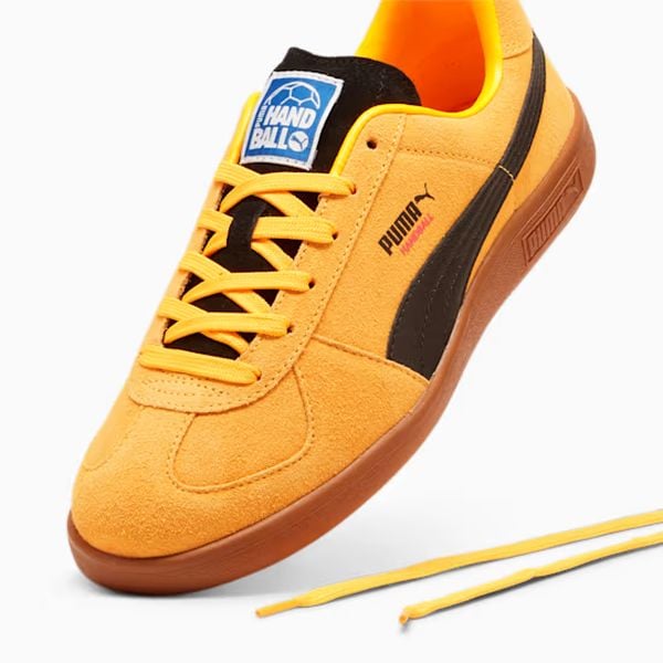 puma handball nieuwe gele sneakers voor 89 euro