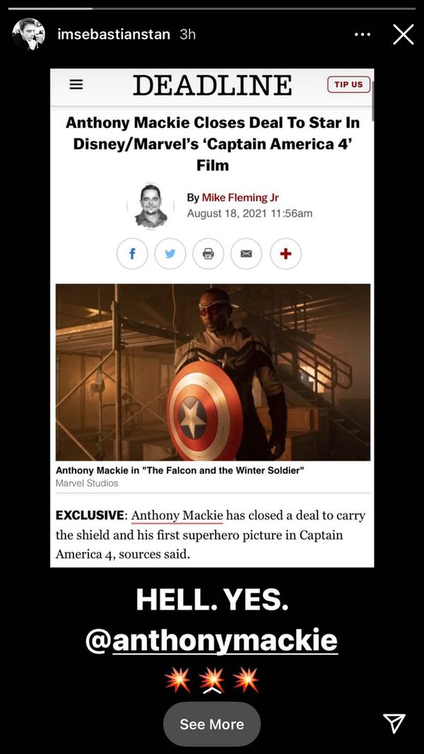 Marvel's Captain America 4: van dikke Anthony naar film-Mackie
