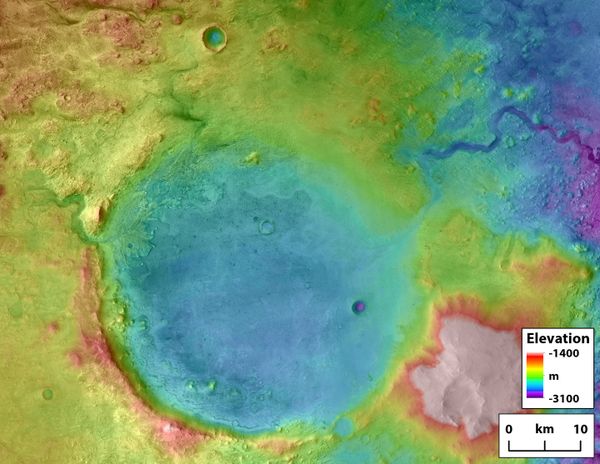 jezero krater, mars, buitenaards leven, aliens, mars rover, nasa