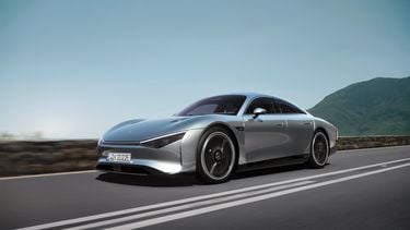 Mercedes-Benz Vision EQXX 1000 kilometer range elektrische auto Tesla