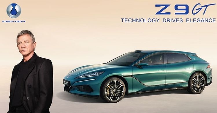 Daniel Craig James Bond Denza BYD