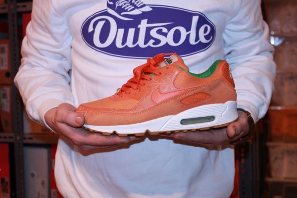 Outsole, Nike Air Max, beleggen, Sneakers,Nike Air Max 90 State Homegrown F&F Hyperstrike