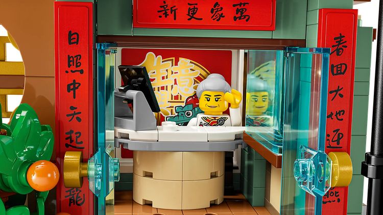 LEGO 80112 Auspicious Dragon en 80113 Family Reunion Celebration Chinees Nieuwjaar