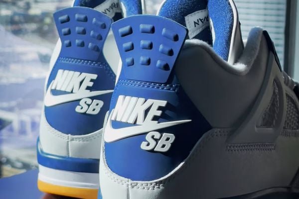 Nike SB x Air Jordan 4 'Navy' nieuwe gewilde sneakers
