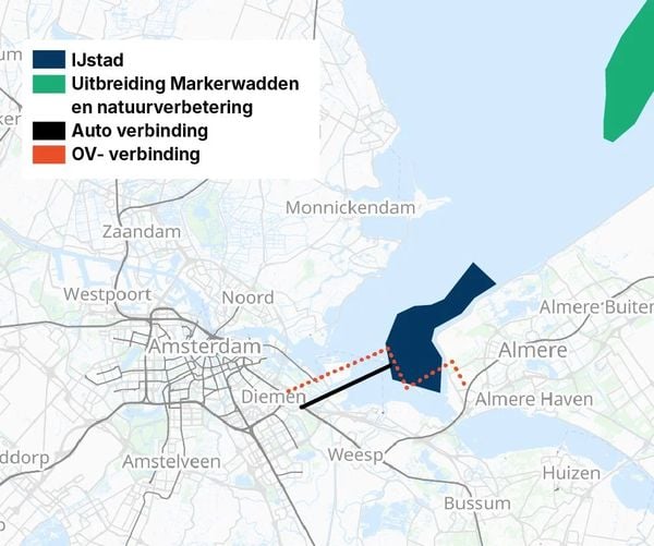 ijstad artist impression d66 rob jetten nieuwe stad ijsselmeer