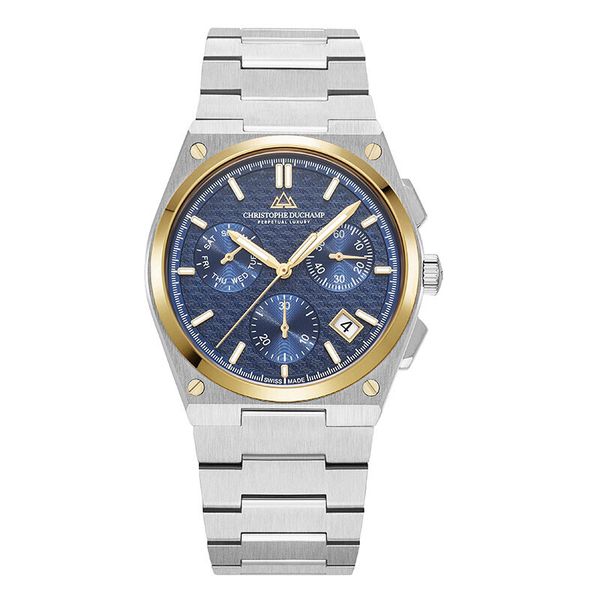Christophe Duchamp Herenhorloge Attitude Chrono ziwtserse horloges onder de 400 euro
