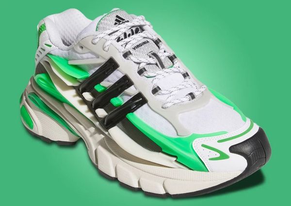Pharrell Williams x Adidas Adistar Jellyfish Green nieuwe dad sneakers alternatief 91 euro