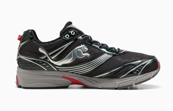 puma Homura-OG+uniseks-sneakers zwart metallic zilver dad shoes