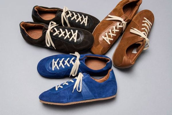 reproduction of found militaire sneakers minimalistisch