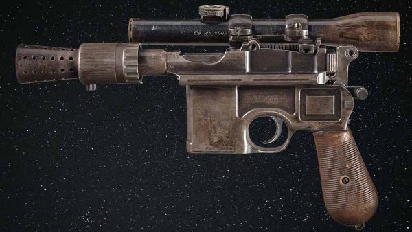 Han Solo's DL-44 Heavy Blaster Pistol veilig Star Wars te koop