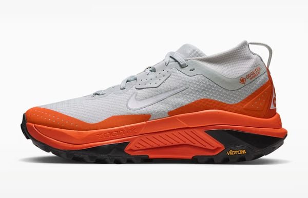 Nike ACG Zegama Trail GORE-TEX hike sneakers wandelschoenen oranje grijs