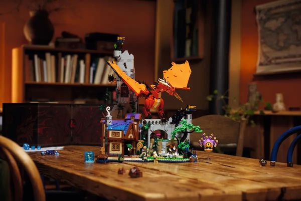 lego dungeons & dragons bouwset het verhaal van de rode draak