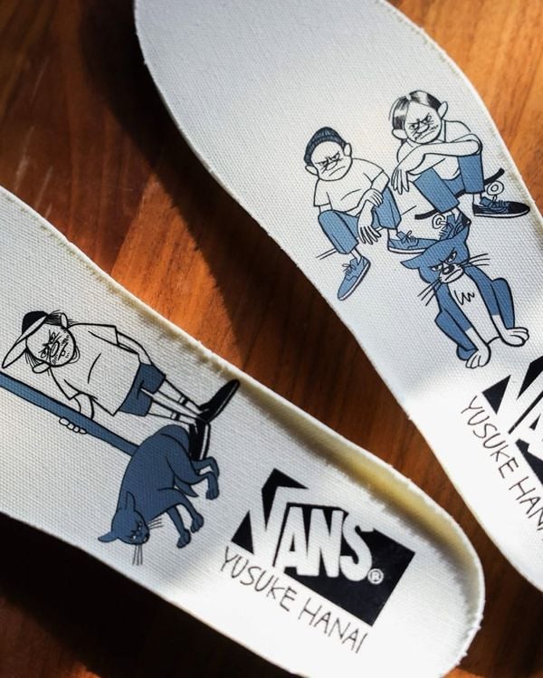 Vans sneakers surf Collab Yusuke Hanai 2025