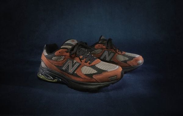 new balance abzorb 2010 nieuwe sneakers rood bruin