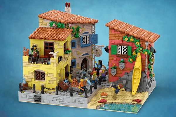 The Italian Riviera LEGO IDEAS SETS