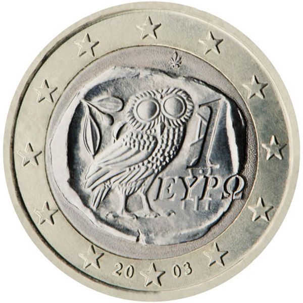 1 euromunten meer waard dan 1 euro griekenland