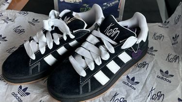 Korn x Adidas sneakers al vóór lancering te koop voor woekerprijs