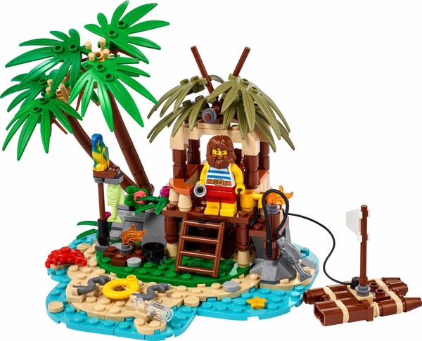Gratis LEGO Ideas 40566 Ray the Castaway