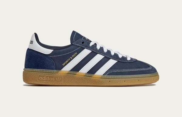 Adidas x Sporty & Rich Handball Spezial nieuwe collab sneakers patta blauw