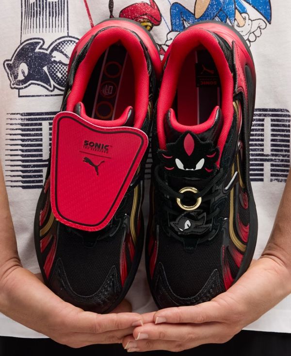 puma sonic the hedgehog sneakers inverse easter eggs game shadow