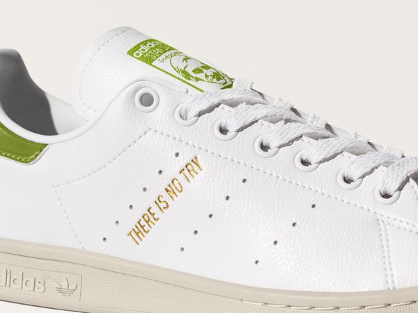 adidas star wars, yoda, sneakers, stan smith, there is no try